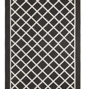 Kusový koberec Twin Supreme 103425 Sydney black creme – na ven i na doma Vysoce Kvalitní