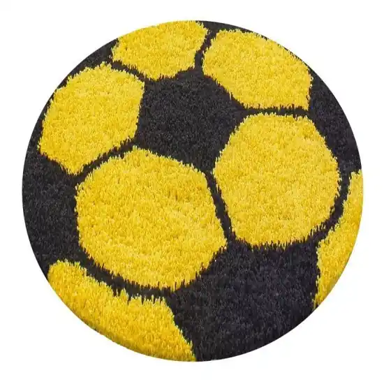 Dětský kusový koberec Fun 6001 yellow Akční Cena