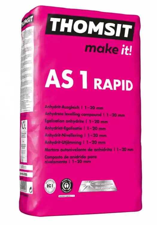 Thomsit nivelační hmota AS 1 RAPID 25 kg Autentický