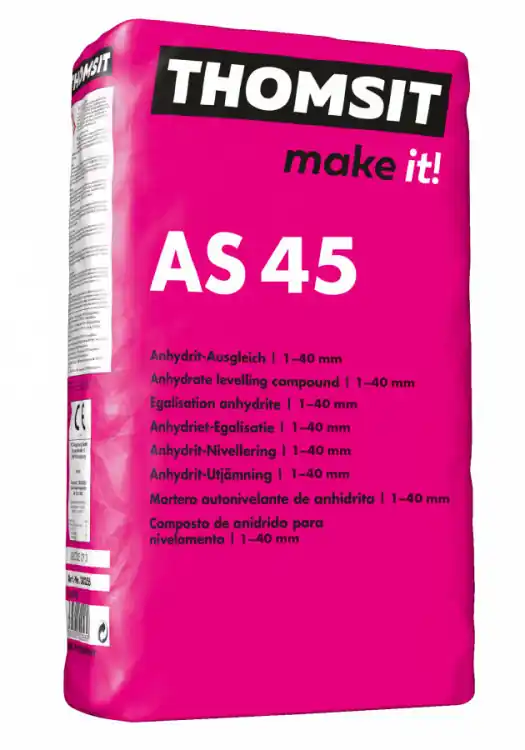 Thomsit nivelační hmota AS 45 25 kg Časově Omezené