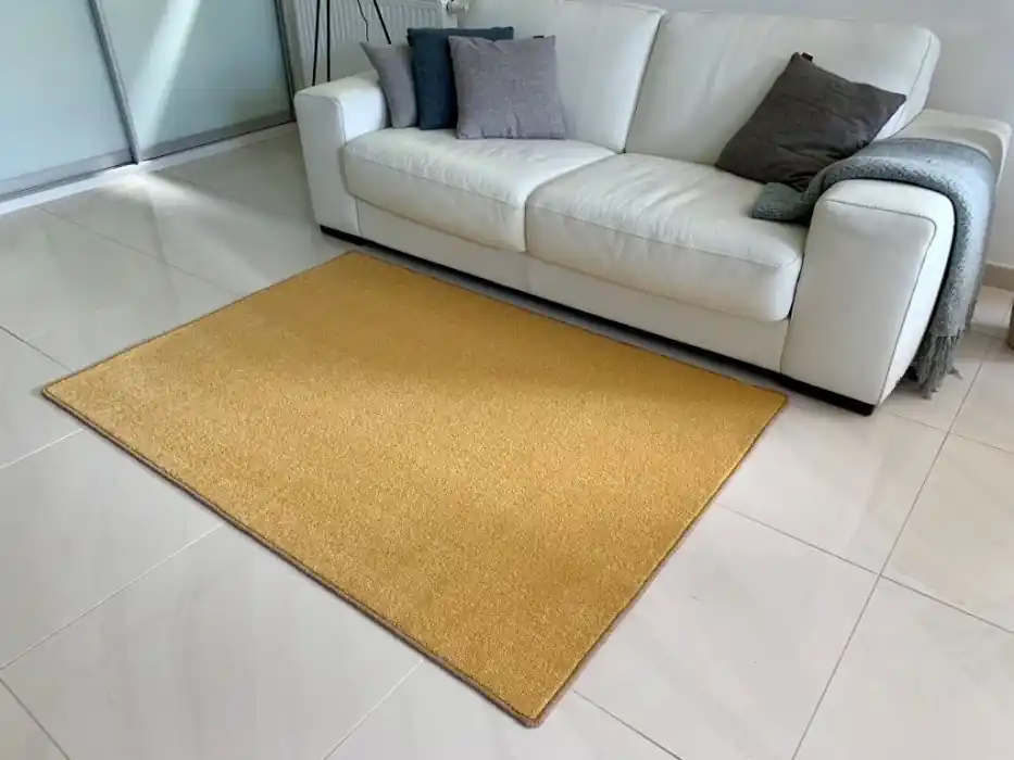 Must-Have Kusový koberec Eton Lux žlutý - Eton Lux kytka 160 cm