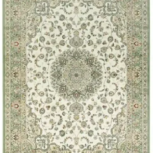 Kusový koberec Naveh 104379 Ivory/Green Hit Sezóny