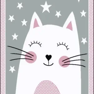 Rychlé Dodání Dětský koberec Kiddo F0132 pink - 160 x 230 cm