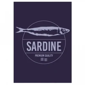 Kuchyňská utěrka MARINE Sardine žakárová Víkendová Akce