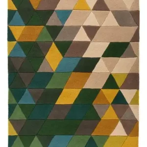 Ručně všívaný kusový koberec Illusion Prism Green/Multi Aktuální