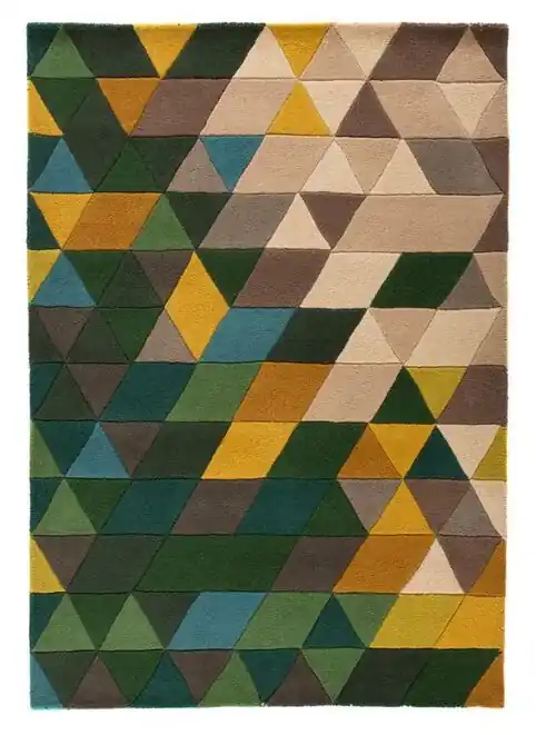 Ručně všívaný kusový koberec Illusion Prism Green/Multi Aktuální