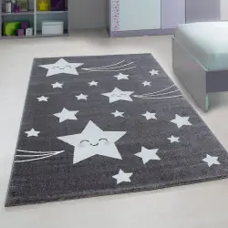 Dětský koberec Kids 610 grey Cenová Bomba
