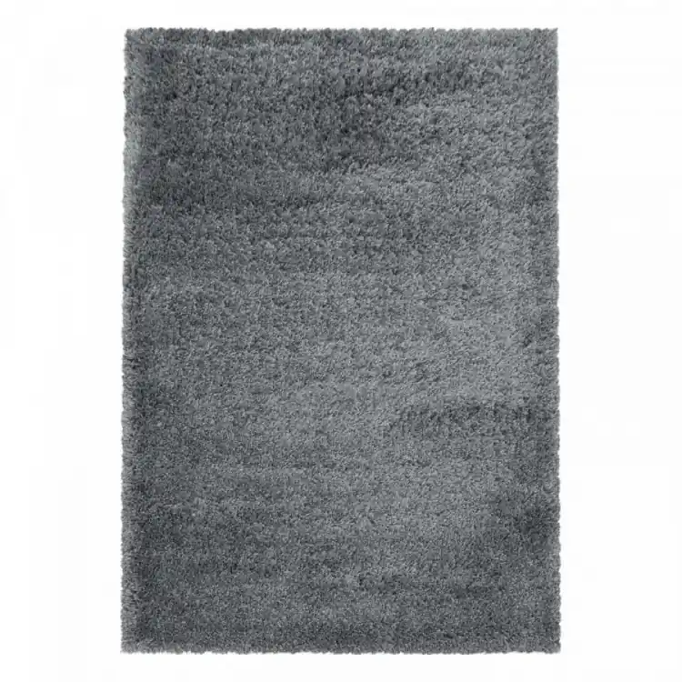 Kusový koberec Fluffy Shaggy 3500 light grey Omezená Nabídka