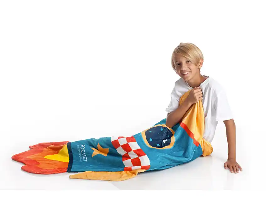 Deka RAKETA mikroflanel dětská Pouze Dnes