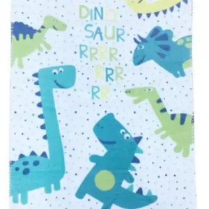 Dětská tištěná deka DINO 80x110 cm Ověřený