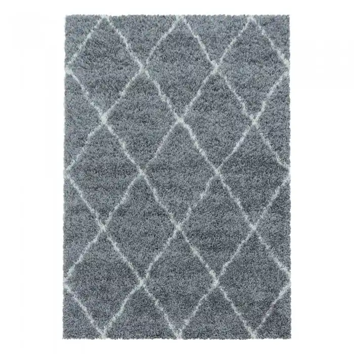 Kusový koberec Alvor shaggy 3401 grey - 200 x 290 cm Originální