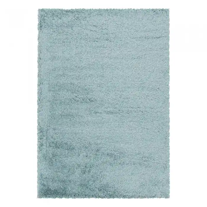 Nová Kolekce Kusový koberec Fluffy shaggy 3500 blue - Kruh průměr 80 cm