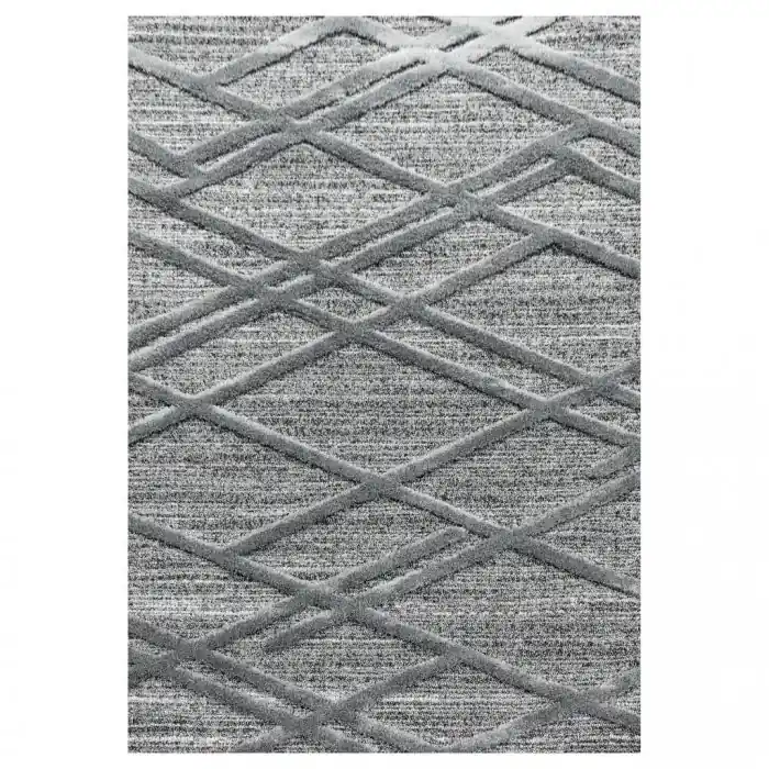 Kusový koberec Pisa 4706 grey - Kruh průměr 120 cm Cenově Výhodný