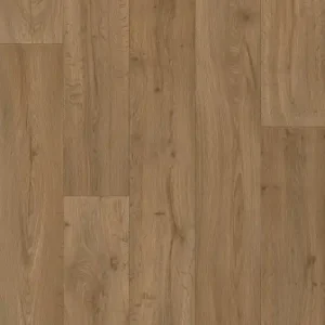 Ověřený PVC podlaha GOLD TEX 2826 (Vesna), PUR, hnědá