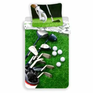 Povlečení GOLF 140x200 cm a 70x90 cm Jen Po Omezenou Doba