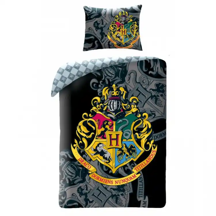 Nejlepší Cena Dětské povlečení HARRY POTTER Erb black 140x200 cm a 70x90 cm