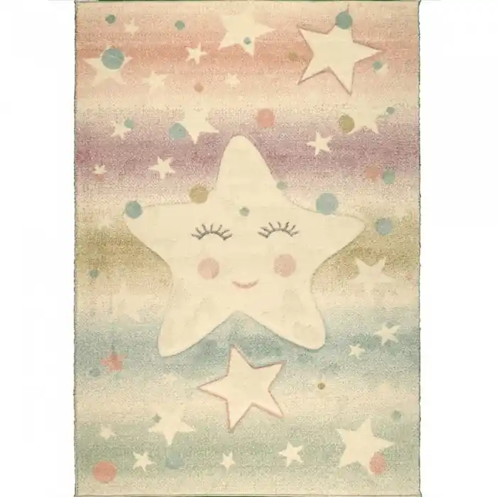 Zlevněný Kusový koberec Jasper Kids 40020-260 krémový - 160 x 230 cm