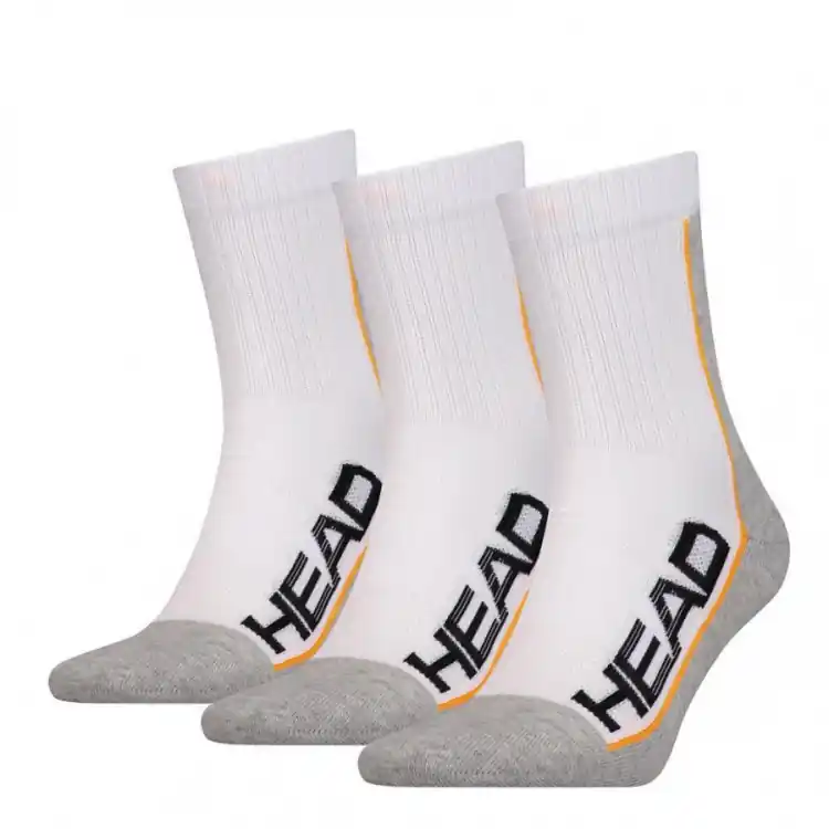 Koupit Online Sportovní set 3 ks ponožky HEAD STRIPE bílé