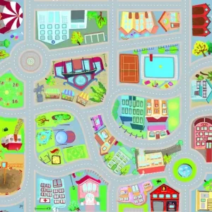Nakupujte Hned V-Mat dětská podložka City Roll over - V-Mat dětská podložka City Roll over