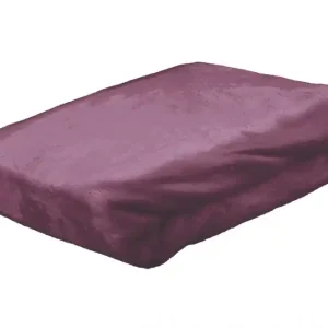Mikroflanelové prostěradlo EXCELLENT vínové 90x200 cm Must-Have