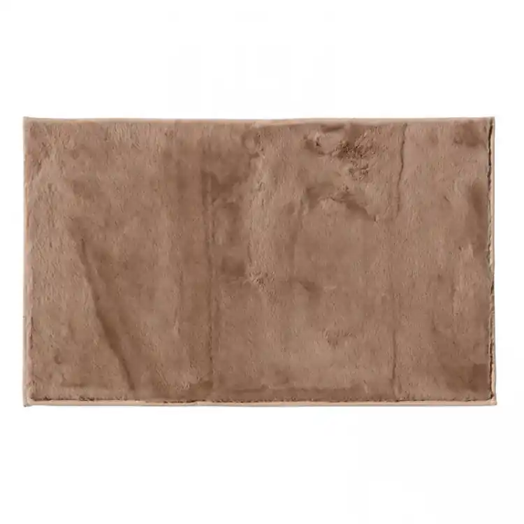 Koupelnová dekorativní předložka KRÁLÍK 50x80 cm taupe Vysoce Kvalitní