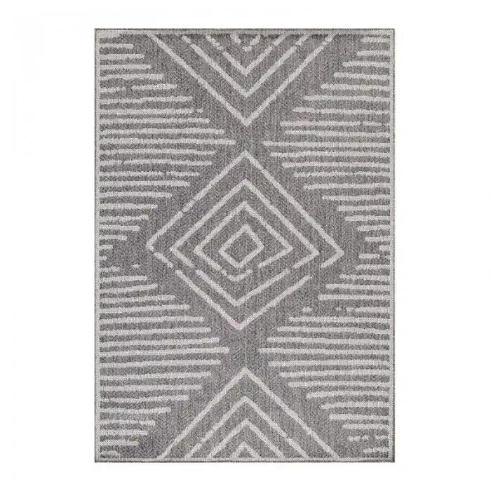 Jen Po Omezenou Doba Kusový venkovní koberec Aruba 4902 grey - 140 x 200 cm