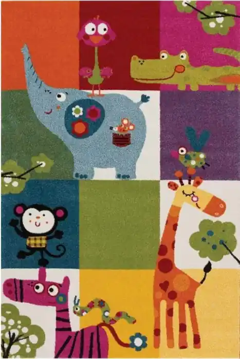 Dětský koberec Jasper Kids 21903-110 multi - 120 x 170 cm Nová Kolekce