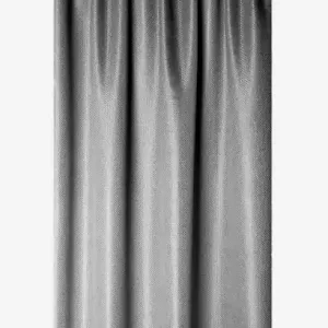 Levný Dekorační závěs DARK 140x245 cm tm. šedá