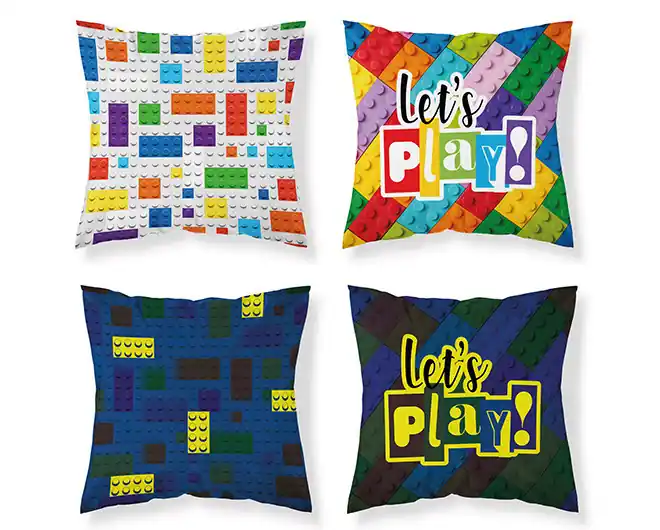 Svítící povlak 40x40 cm Lego let´s play! Objednat Nyní