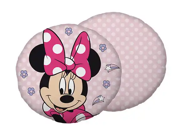Značkový Dětský polštářek Minnie Ø 40 cm