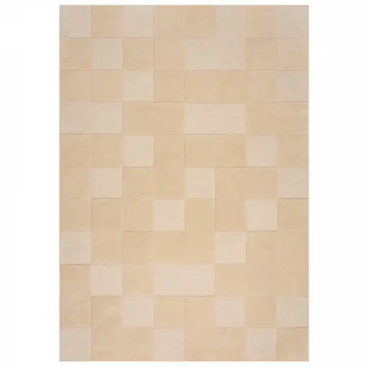 Nejlepší Cena Kusový koberec Moderno Checkerboard Natural