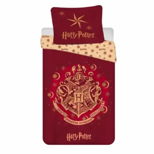 Akční Nabídka Dětské povlečení HARRY POTTER Red micro 140x200 cm a 70x90 cm