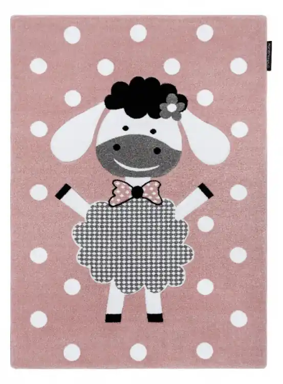 Dětský kusový koberec Petit Dolly sheep pink Akce