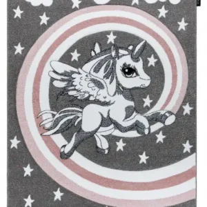 Originální Dětský kusový koberec Petit Pony grey