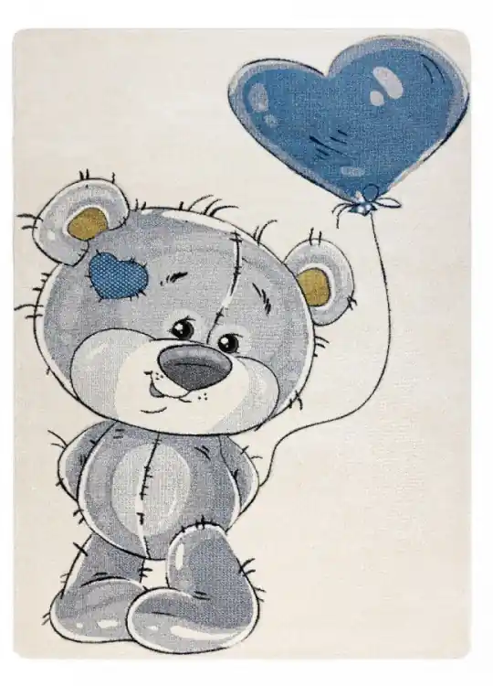 Dětský kusový koberec Petit E1593 Teddy bear cream Sezónní Sleva