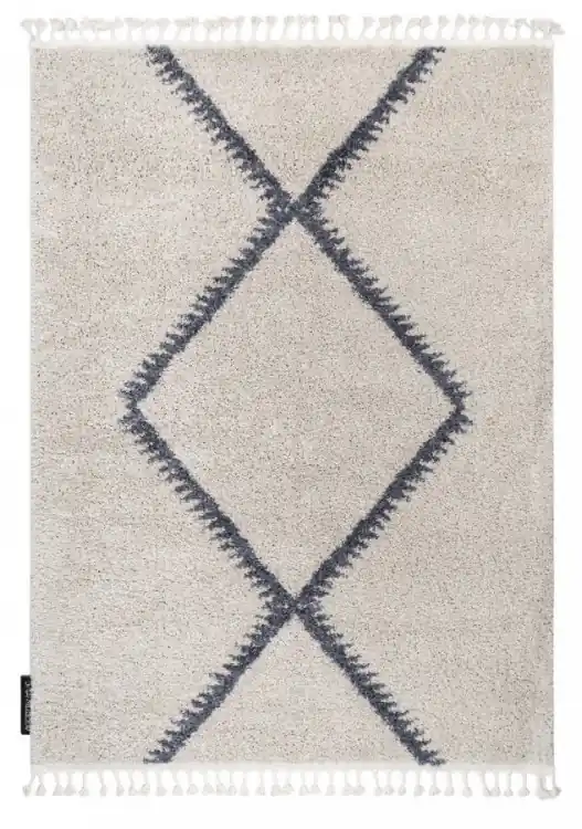 Kusový koberec Berber Maknes B5910 cream and grey Expresní Doručení