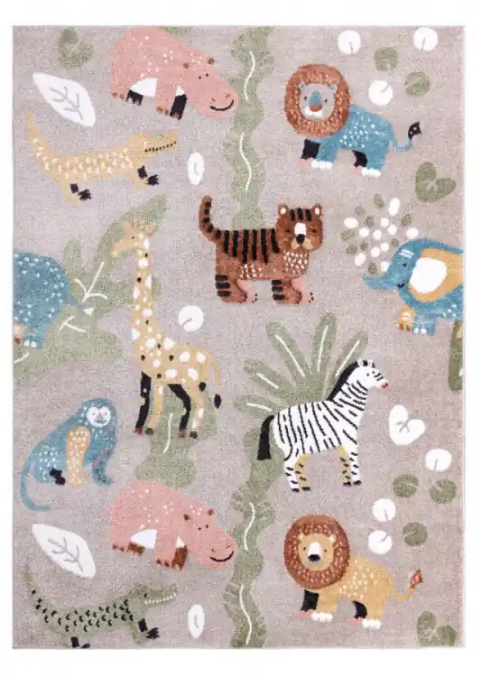 Must-Have Dětský kusový koberec Fun Africa beige