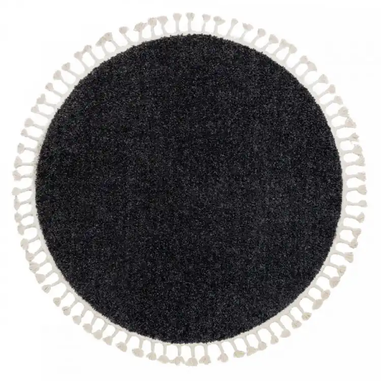 Kusový koberec Berber 9000 grey kruh Originální