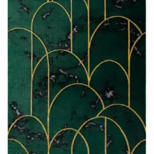 Originální Kusový koberec Emerald 1016 green and gold