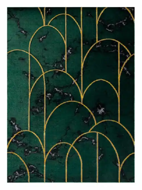 Originální Kusový koberec Emerald 1016 green and gold