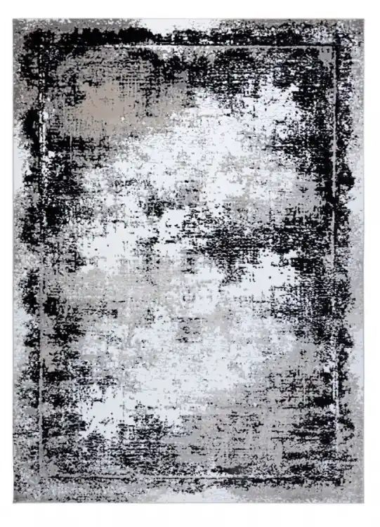 Kusový koberec Gloss 8493 78 Vintage grey/black Značkový
