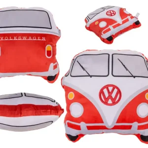 Vysoce Kvalitní Polštářek Volkswagen T1 30x28 cm červený
