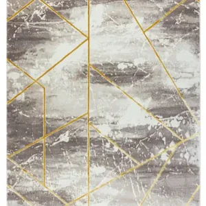 Horká Nabídka Kusový koberec Core 1818 Geometric ivory/gold