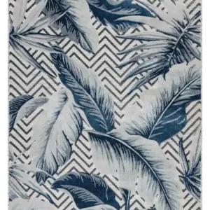 Kusový koberec Botanic 65242 Feathers grey – na ven i na doma Sleva