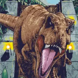 Oblíbený Dětská osuška JURSKÝ SVĚT Roar 70x140 cm