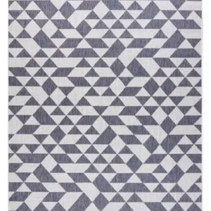 Kusový koberec Sion Sisal Triangles 22373 ecru/blue-pink – na ven i na doma Super Cena