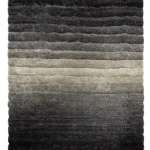 Kusový koberec Flim 007-B6 Stripes grey Sezónní Sleva