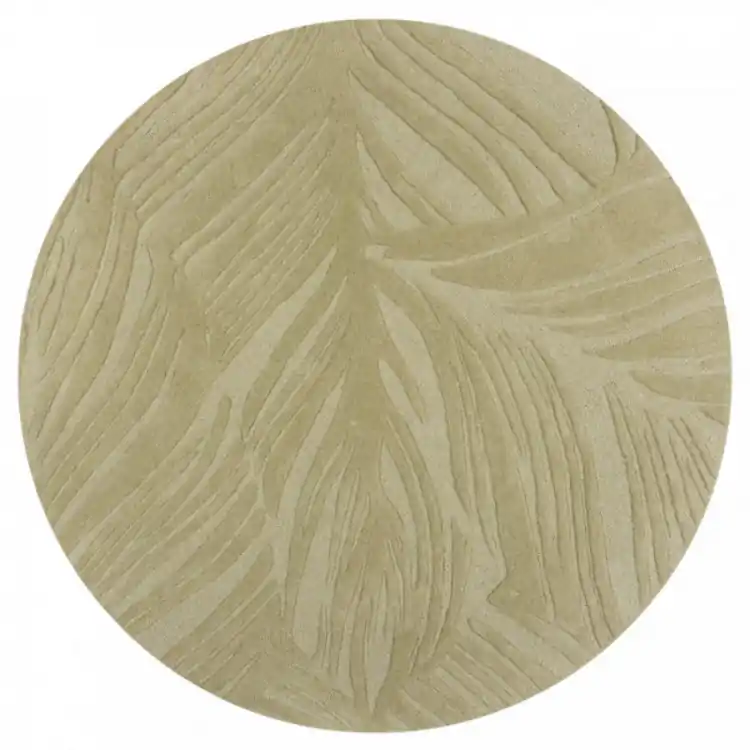 Kusový koberec Solace Lino Leaf Sage kruh Sleva
