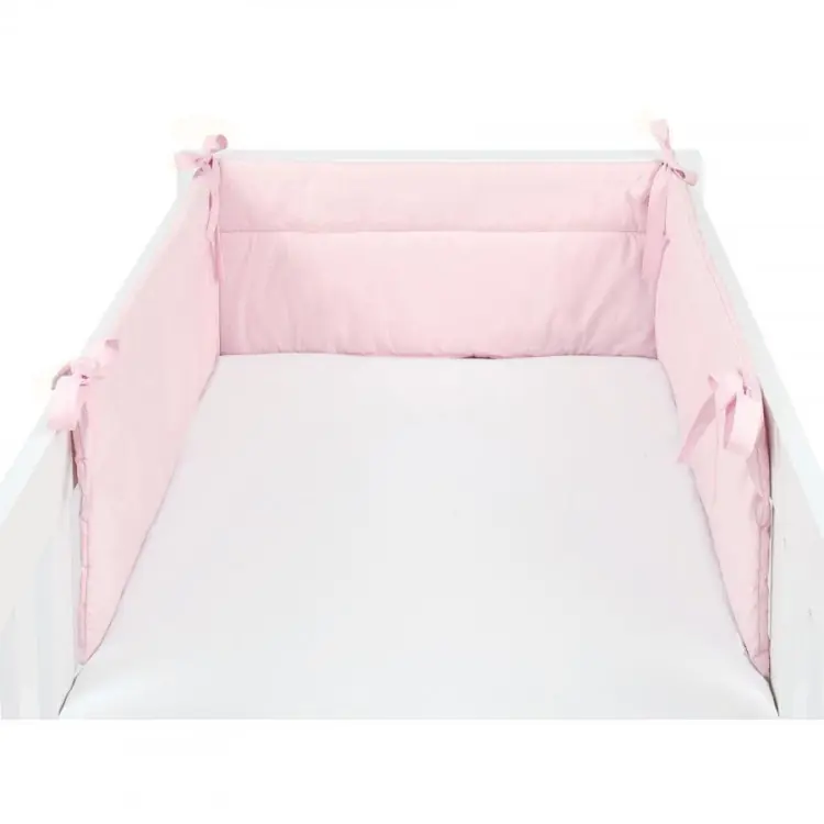 Mantinel do postýlky růžový 30 x 210 cm Nejlepší Volba