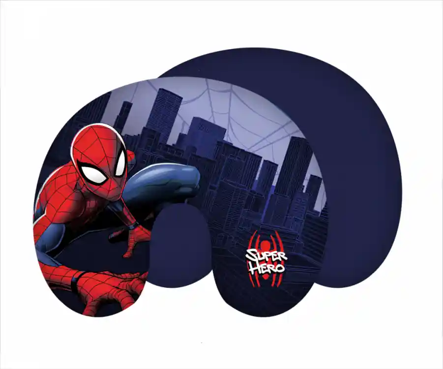 Podkova cestovní dětská Spiderman 43x35 cm Finální Výprodej